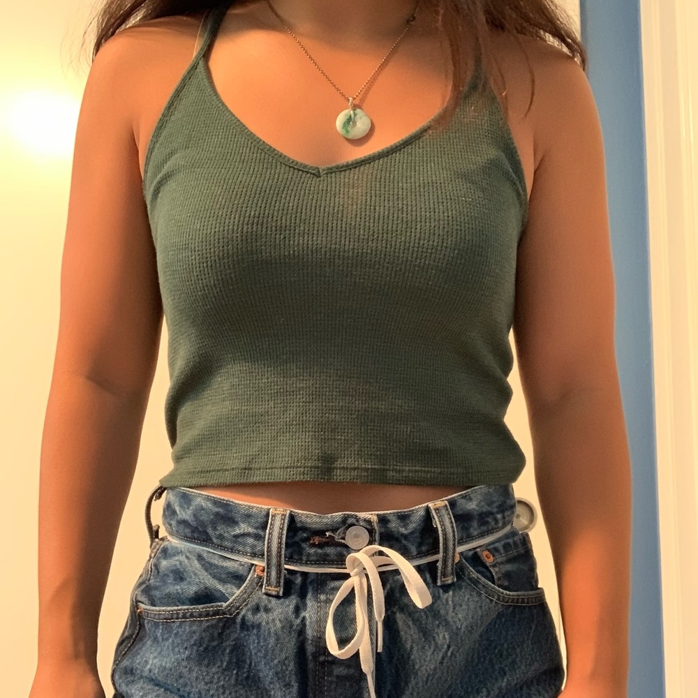 Green Tank Top